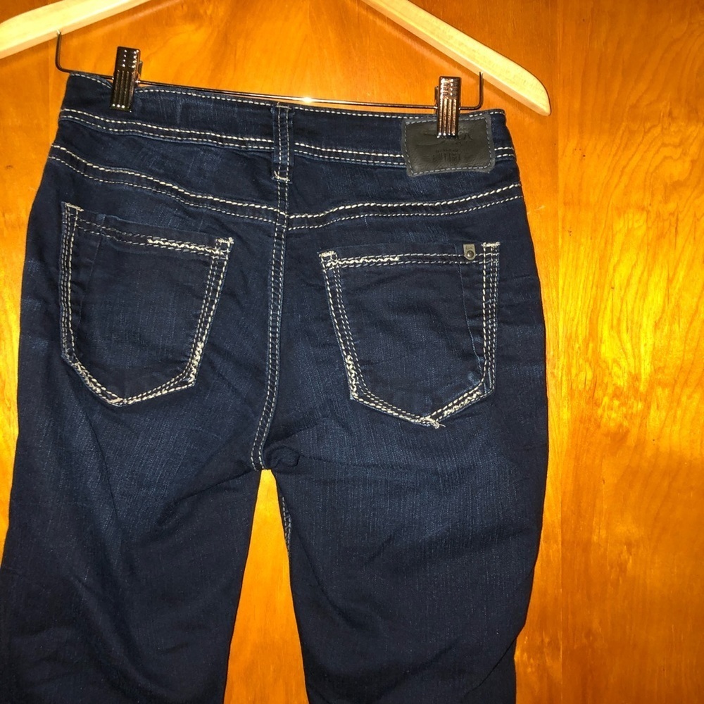 Silver jeans suki straight leg jeans 27 x 32 denim
